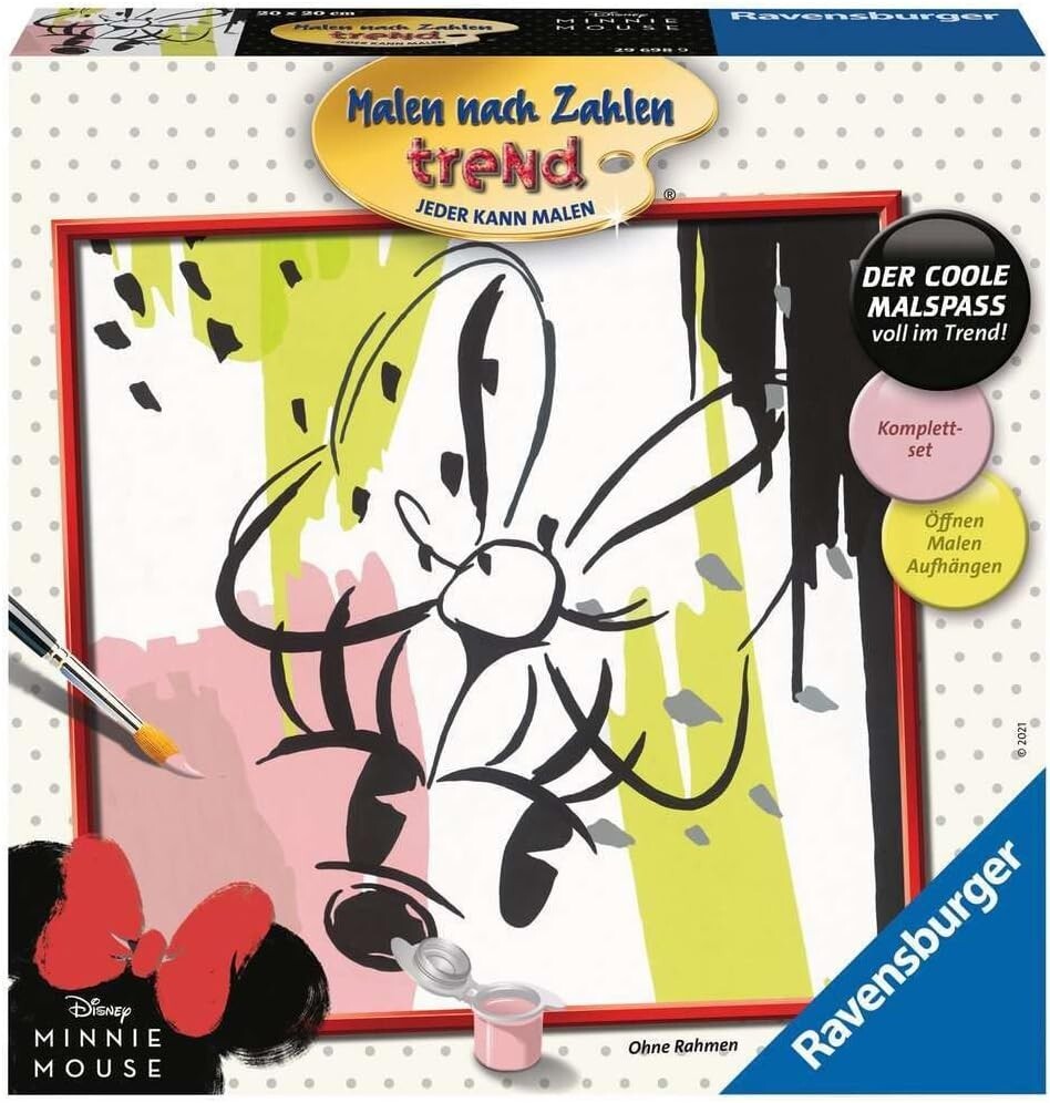 Ravensburger Malen nach Zahlen 29698 - Modern Minnie