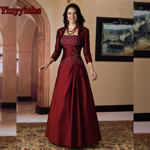 burgundy mother of the bride dress plus size