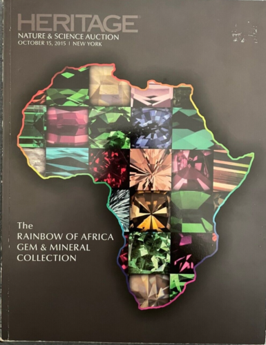 HERITAGE RAINBOW OF AFRICA Kolekcja klejnotów i minerałów Katalog aukcji 2015 - Zdjęcie 1 z 1