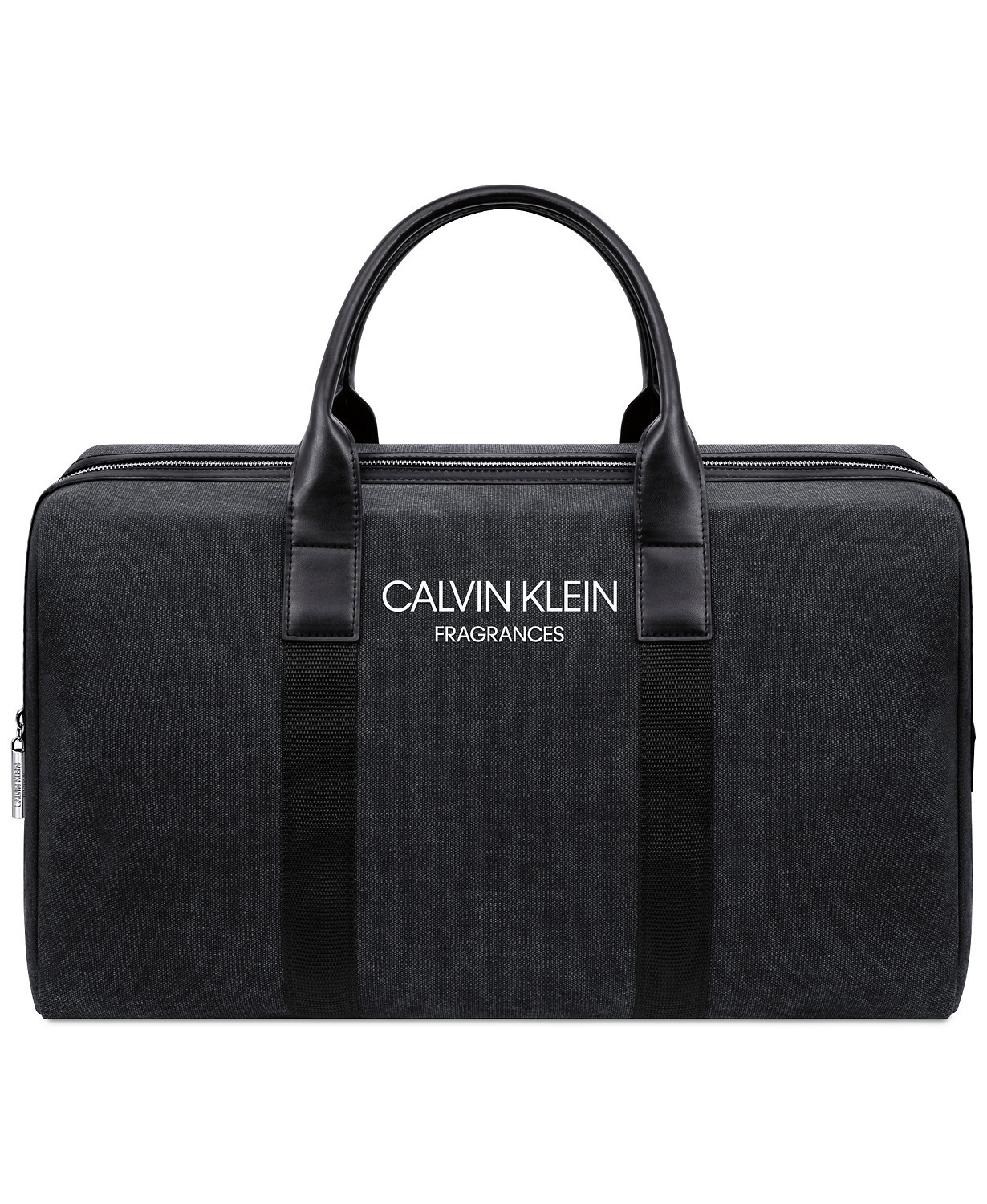 CALVIN KLEIN Fragrance Promo Travel Duffel Gym Bag Black Canvas & PVC  SEALED 191262335075 | eBay