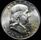 1953-D 50C  Franklin Half Dollar UNCIRCULATED #H33