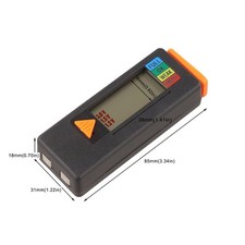 Compact Digital Battery Tester for Multiple Battery Types and Voltages