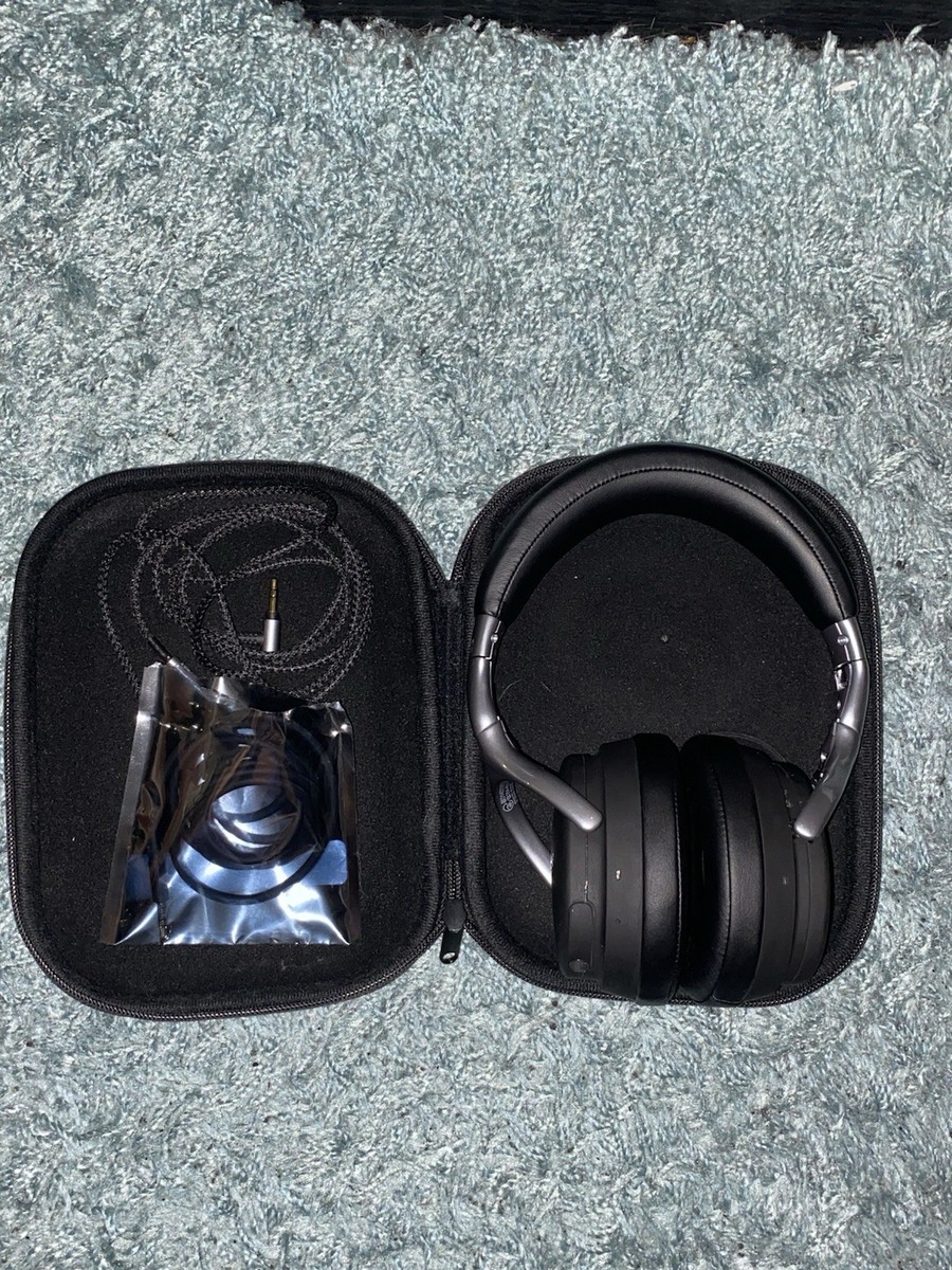 Denon, Turkish Airlines Headphones, carrying case Black and Silver