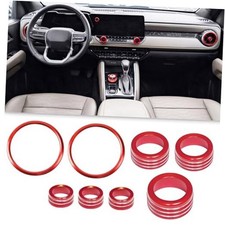 Interior Accessories for Chevy Colorado 2024 2025 2026 Air Vent Rings AC Red