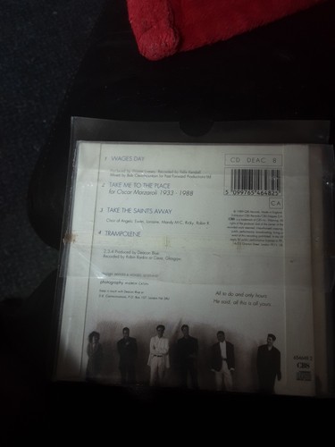 Deacon Blue – Wages Day - CD Single..card Sleeve. - Picture 2 of 2