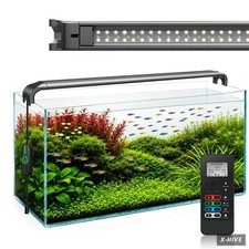 48-57In Freshwater Aquarium Light, RGB W Fish Tank Light