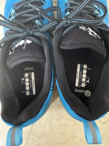 Diadora BLUESHIELD torneo Ortholite - Zapatos para hombre talla 10,5 EE. UU., 10 UK - Imagen 6 de 12