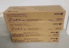 OEM Xerox WC6655,6655i High-Capacity CMYK Toner Set 106R02744/2745/2746/2747