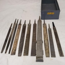 Lot Of 11 Assorted Metal Wood Hand Files LOT-...