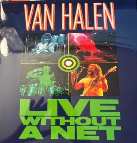 Van Halen – Live Without A Net 2LP Color Vinyl Import SEALED NEW