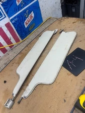 1973 1978 1979 Ford F150 F250 F350 DIRTY WHITE SUNVISORS SUN VISORS VISERS 74 75