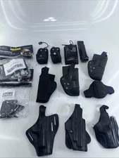 Large Lot Of As-is Safari Land Uncle Mike And More. ￼ duty Holsters