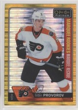 2016-17 O-Pee-Chee Platinum Seismic Gold /50 Ivan Provorov #156 Rookie RC