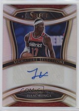 2020-21 Panini Select Signature Selections Isaac Bonga #SIS-IBO Auto 0zg4