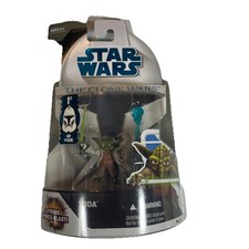 Hasbro Star Wars The Clone Wars Yoda No. 3 Action Figure 1st Day of Issue  2008