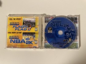 NFL 2K SEGA Sports (Sega Dreamcast, 1999) Complete and Tested