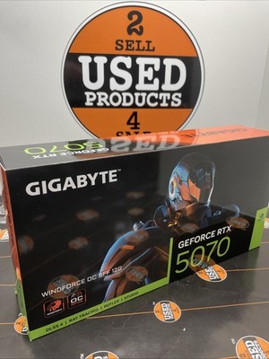 RTX 5070 12GB Gigabyte Windforce OC SFF GDDR7 3 Fan Grafikkarte