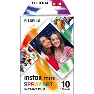 Fujifilm instax mini Film Spray Art Sofortbildfilm (10 Bilder)