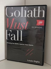 Goliath Must Fall DVD Video Study 6 Sessions Louie Giglio Bible Giants Faith