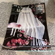 Leisure Arts A Year of Afghans Book Ten Crochet Patterns