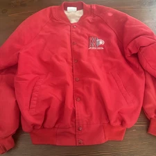 Vintage 80s Nebraska Cornhuskers Hartwell Softball Jacket - Rare Players On Deck