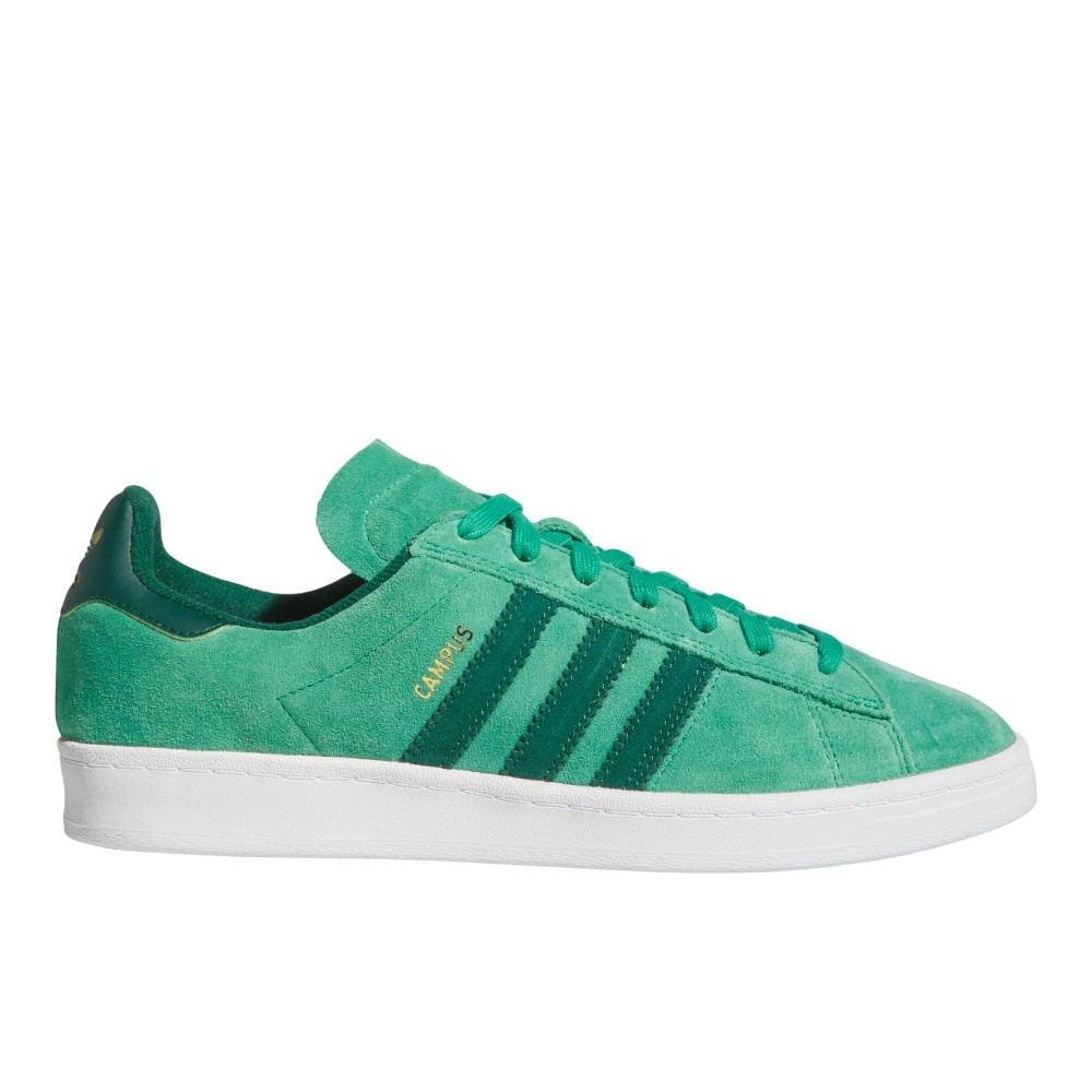 adidas gazelle silver green womens adidas Campus ADV Skate Shoes main image 1