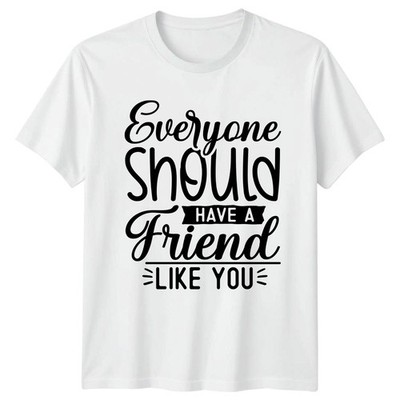 Jeder sollte einen Freund haben T-Shirt Beste Freunde Beziehung Freundschaftstag