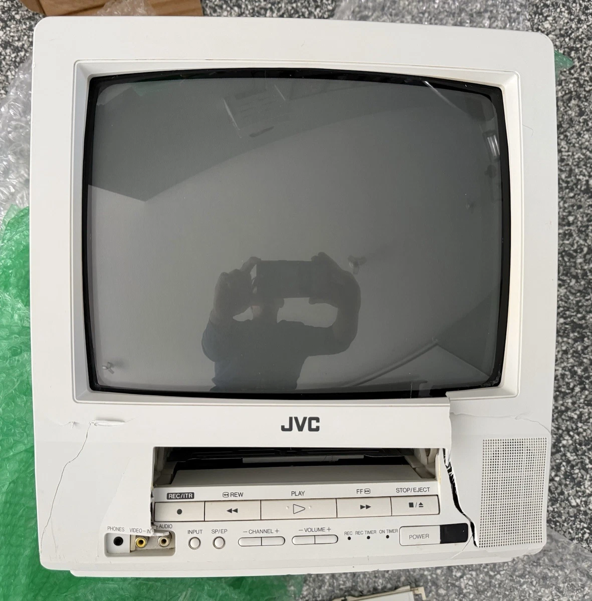 White Built - in VCR TVs for sale - eBay