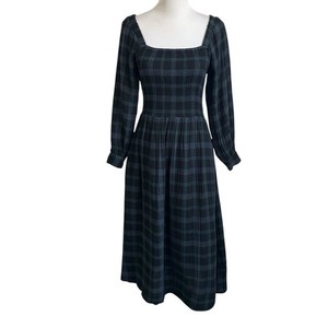 chinese dress ladies Baltic Born Womens Nellie Smocked Midi Dress | Light Blue