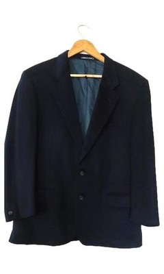 CORNELIANI Herren Sakko Jacke Gr. 50/L Klassisch Blau Business