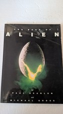 The Book of Alien Paul Scanlon 1993 First Titan Edition Movie Art Book ACCPT