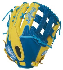 Guante de béisbol Rawlings HOH MLB COLOR SYNC 12,8 jardinero GR6HMY795FW amarillo/rojo