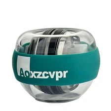 Gyro Power Torque Ball Wrist Exerciser - Auto Start Spinner with LED - Streng