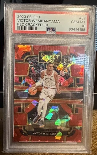 Victor Wembanyama 2023 Panini Prizm Victor Wembanyama #87 Red