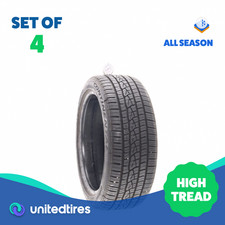 Set Of 4 Used 21545zr17 Continental Controlcontact Sport Srs Plus 91w - 932