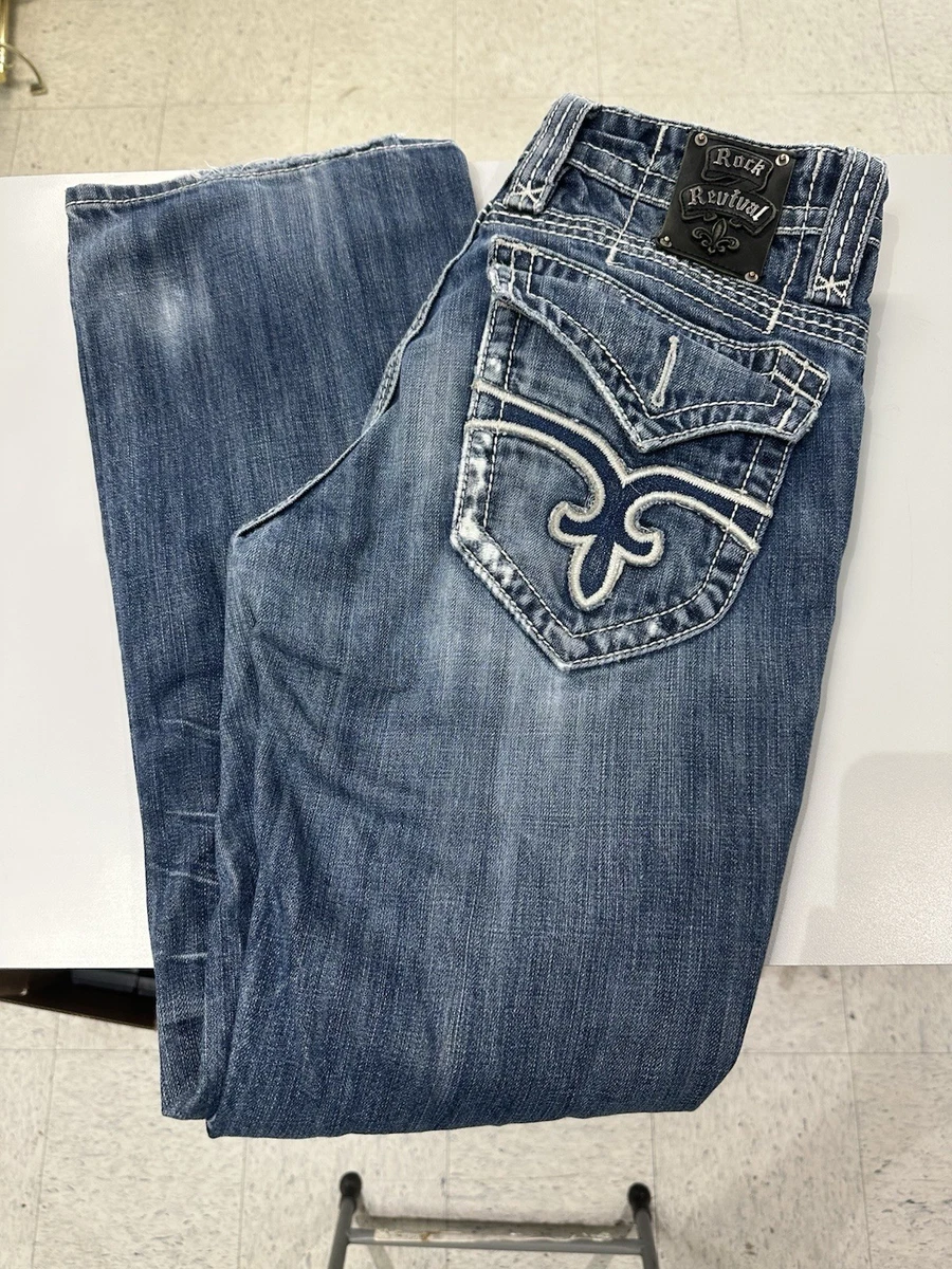 Rock Revival Regular 30 Size Jeans for Men for sale - eBay
