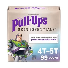Pull-Ups Boys Skin Essentials Potty Training Pants 4T-5T, 99 Count, Leak-Free