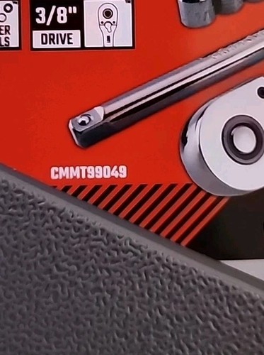 CRAFTSMAN CMMT99049 NEW Socket &Ratchet Set In Hard Case(#24464)E10 - Picture 15 of 15