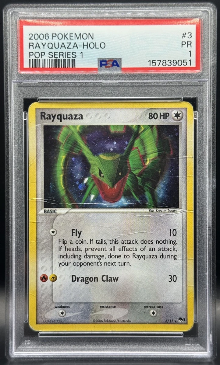 【PSA7】レックウザ サマーバトルロード プロモカード Rayquaza Rayquaza Pokémon TCG Professional Sports Authenticator (PSA