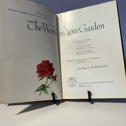 1957 National Geographic Society: THE WORLD IN YOUR GARDEN Members' Edition - Picture 8 of 12