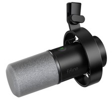 Dynamic Microphone, XLR/USB Podcast Recording PC Microphone for Vocal Voice-Over