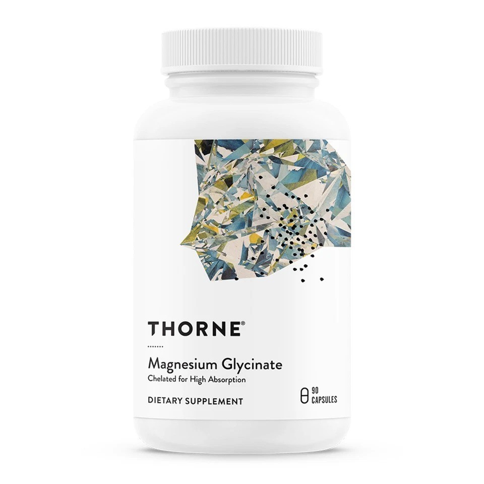 Thorne Magnesium Glycinate - 90 Servings - 120mg - EXP 2028+
