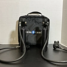 (2) Aqua Lung Sea MK II Aircrew Survival Egress Air Tank DOT-3AL 3000 TC-3ALM207