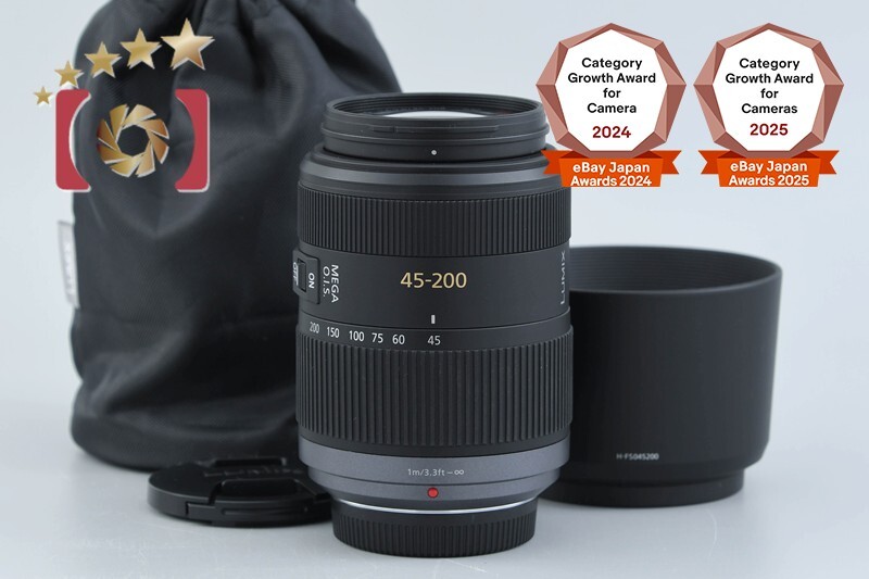 Panasonic LUMIX G VARIO 45-200mm f/4-5.6 MEGA O.I.S. H-FS045200 | eBay