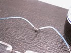 Silhouette Titan Frameless Spring  Blue and Silver Eyeglasses Made in Austria — photo 7