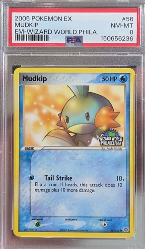 Mudkip graded PSA 8 for sale on eBay