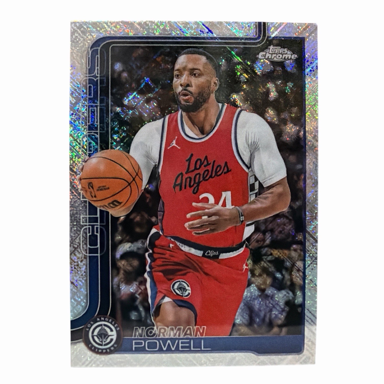 2025-26 Topps Chrome - Norman Powell #22 Skylight Refractor Fanatics Exclusive