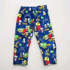 Peanuts Pajama Pants XL Snoopy Woodstock Halloween Its the Great Pumpkin Mens