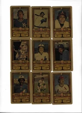 1983 Perma-Graphic Gold U-PICK Buckner Madlock Oliver Parker Schmidt Sutter ++