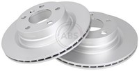 2X Bremsscheibe Beschichtet A.B.S. 18197 FüR F31 E91 E92 BMW F30 F80 1Er F20 3Er